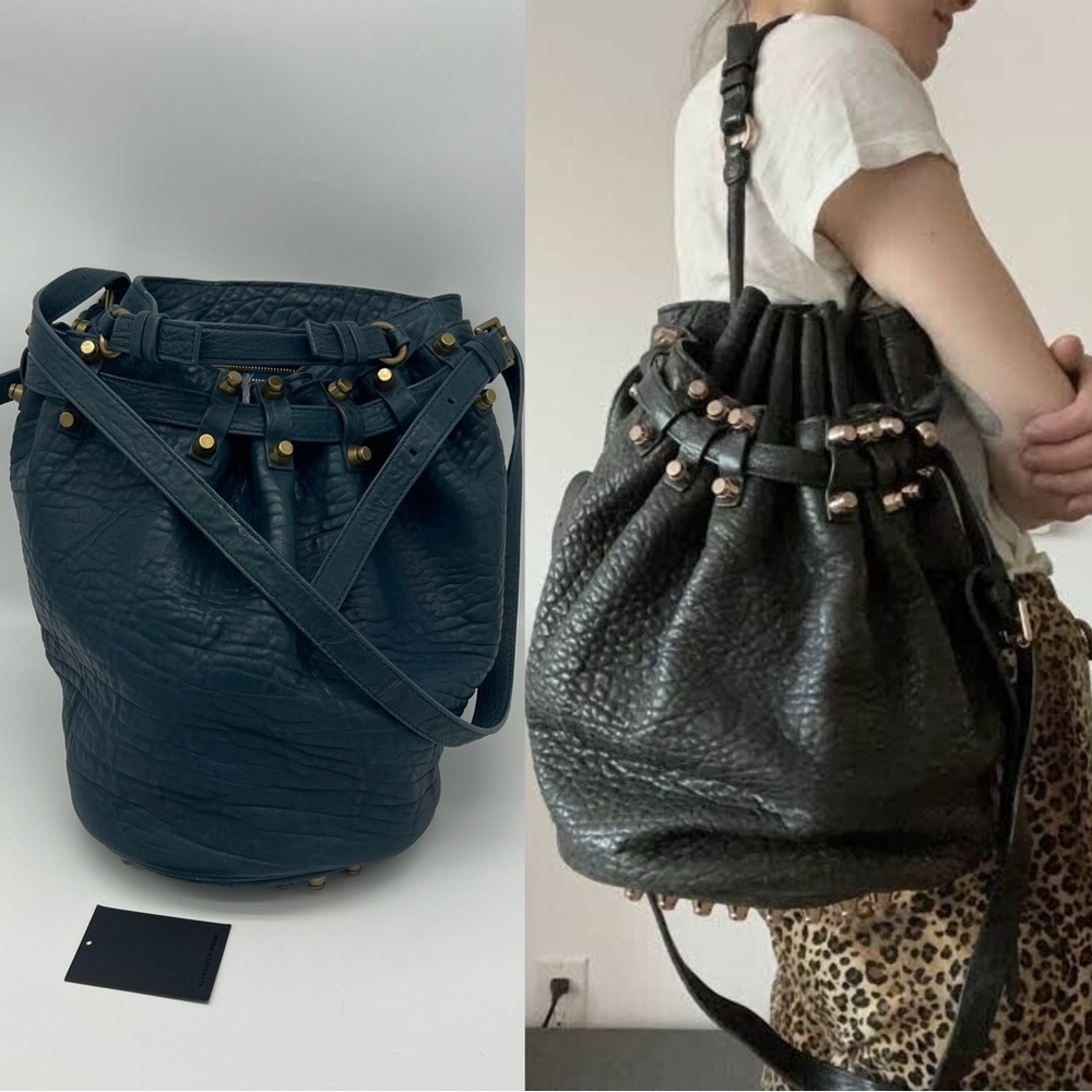 Authentic Alexander Wang Diego medium bucket bag